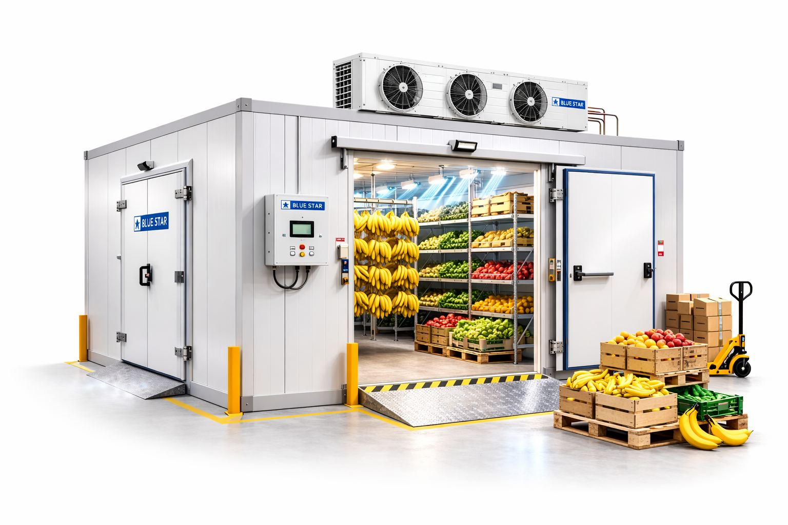 Modular cold rooms